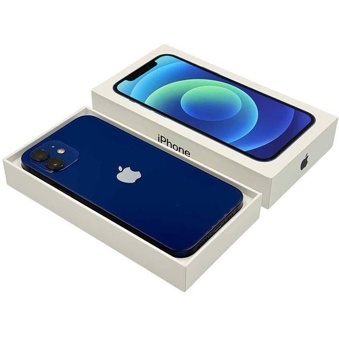 Magazin vindem apple iPhone 12 blue full box cu garantie 256gb in rate