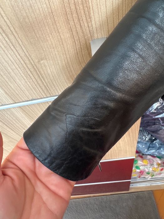 Кожено яке Mango