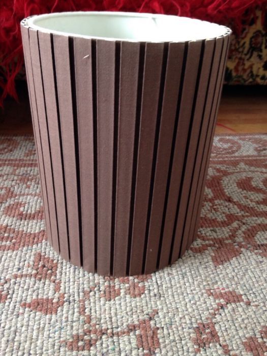 Lustra abajur bordo/marou