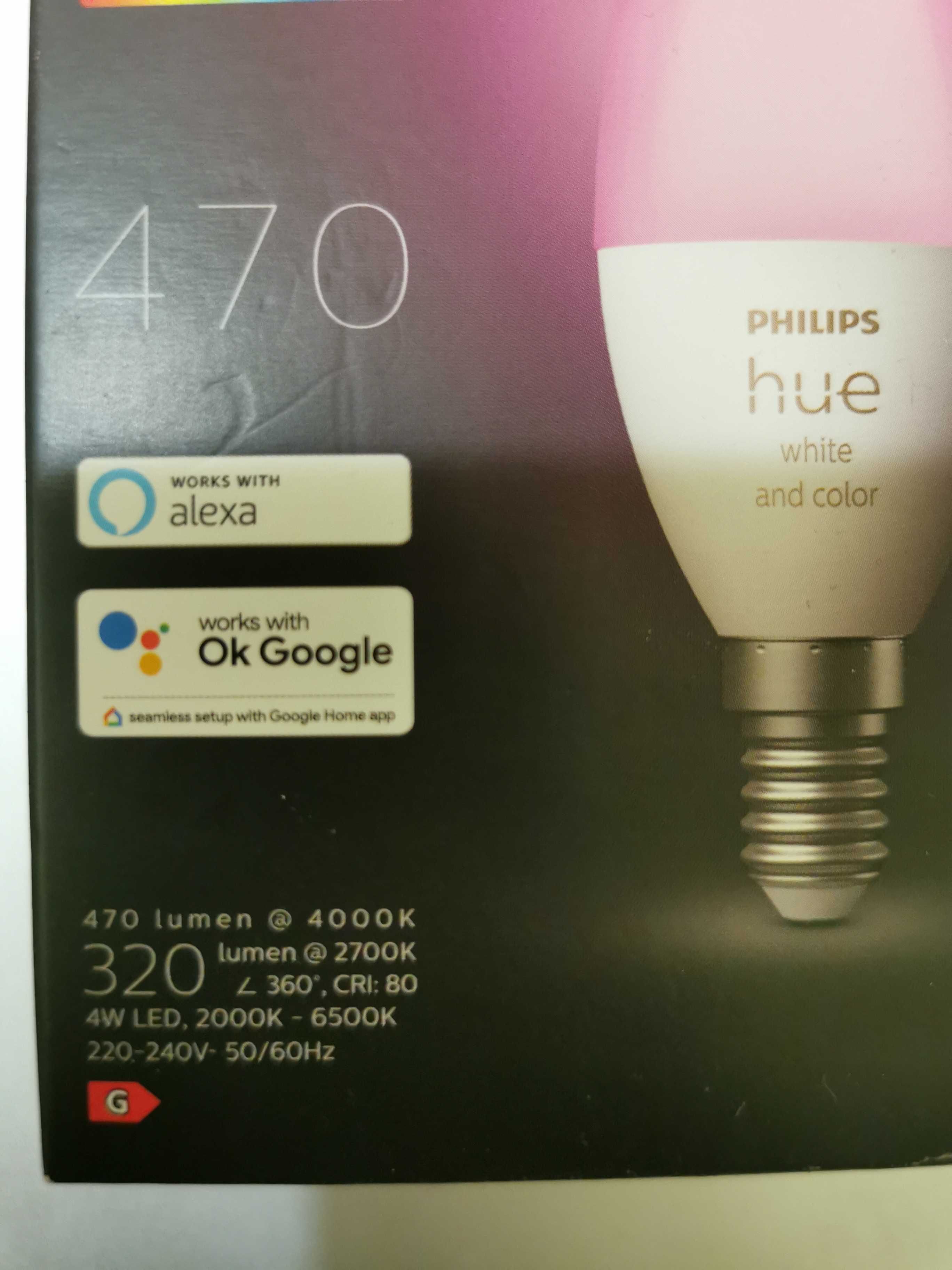 Bec Philips Hue E14, 470 lumeni