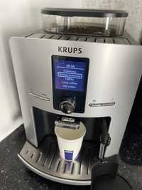 Espressor automat Krups , 1450 W, 15 bari, accesoriu lapte