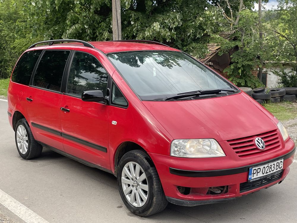 Vw Sharan 1.9TDI 116hp 6+1 Климатроник