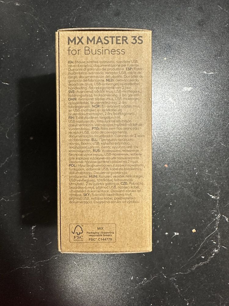 Mouse Logitech MX master 3s performance for business