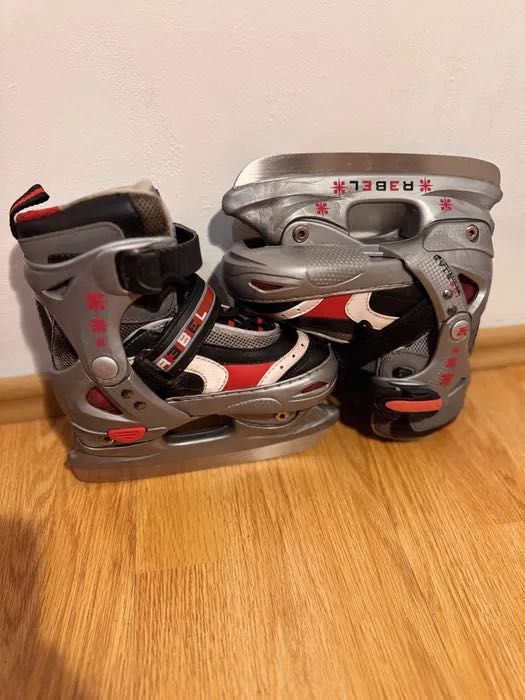 Patine de gheață pentru copii, superbe, Rebel, 30-33