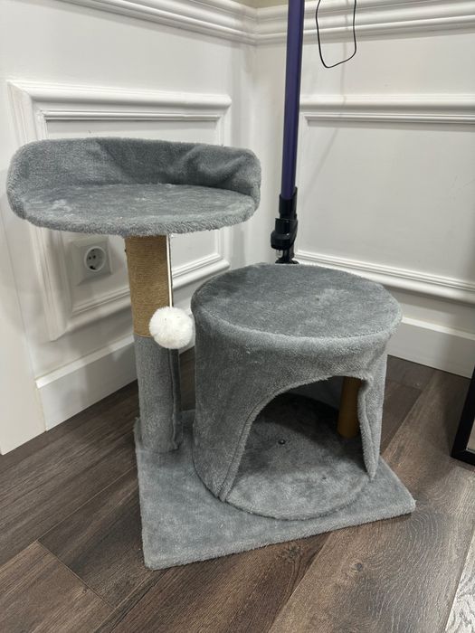 домик для кошек, когтеточка