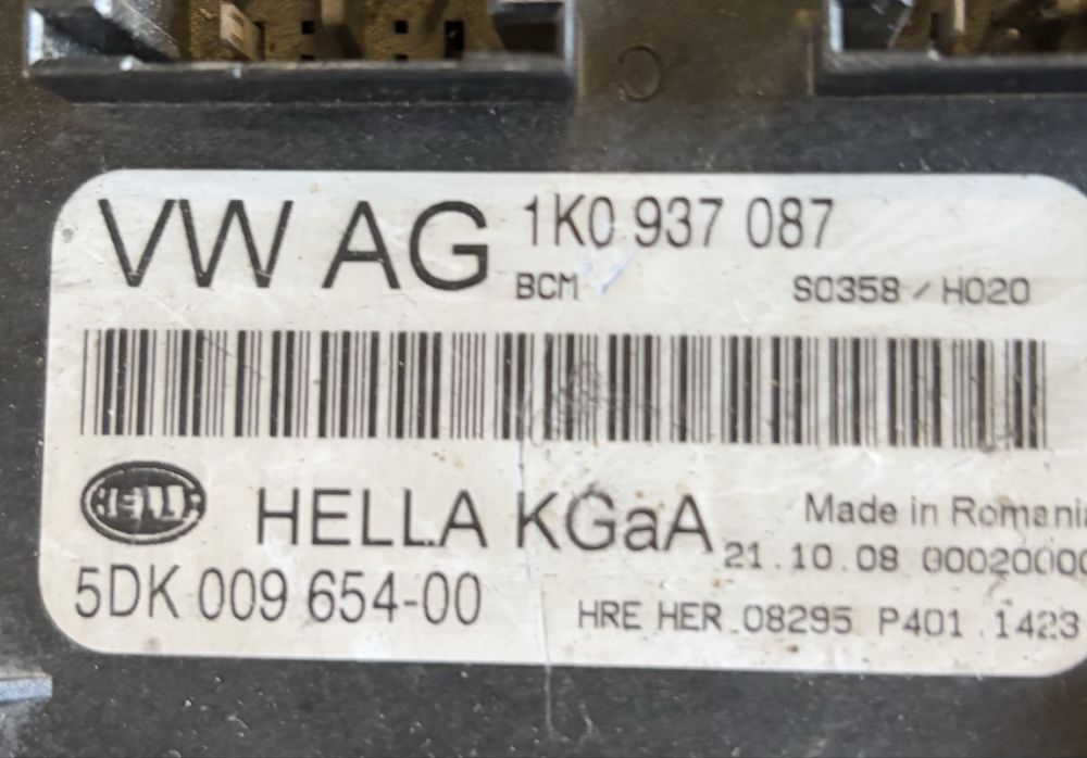 vw Golf 6 2.0 tdi 170 кс Комфорт Модул