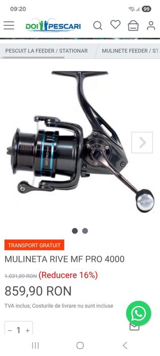 Mulineta Rive 4000 Pro