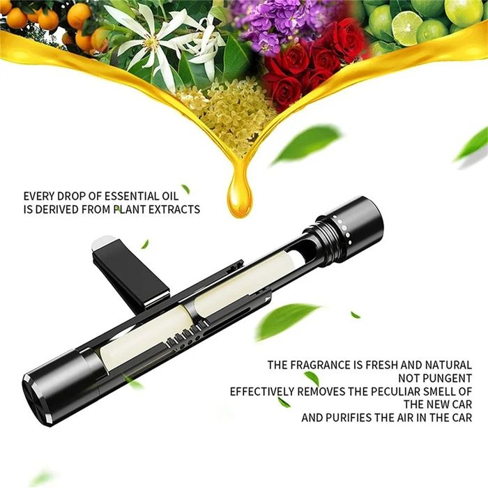 Ароматизатор за автомобил с 5 броя пълнители различни аромати