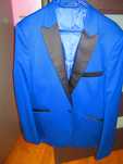 sacou albastru Men,s club elegant 50 slim