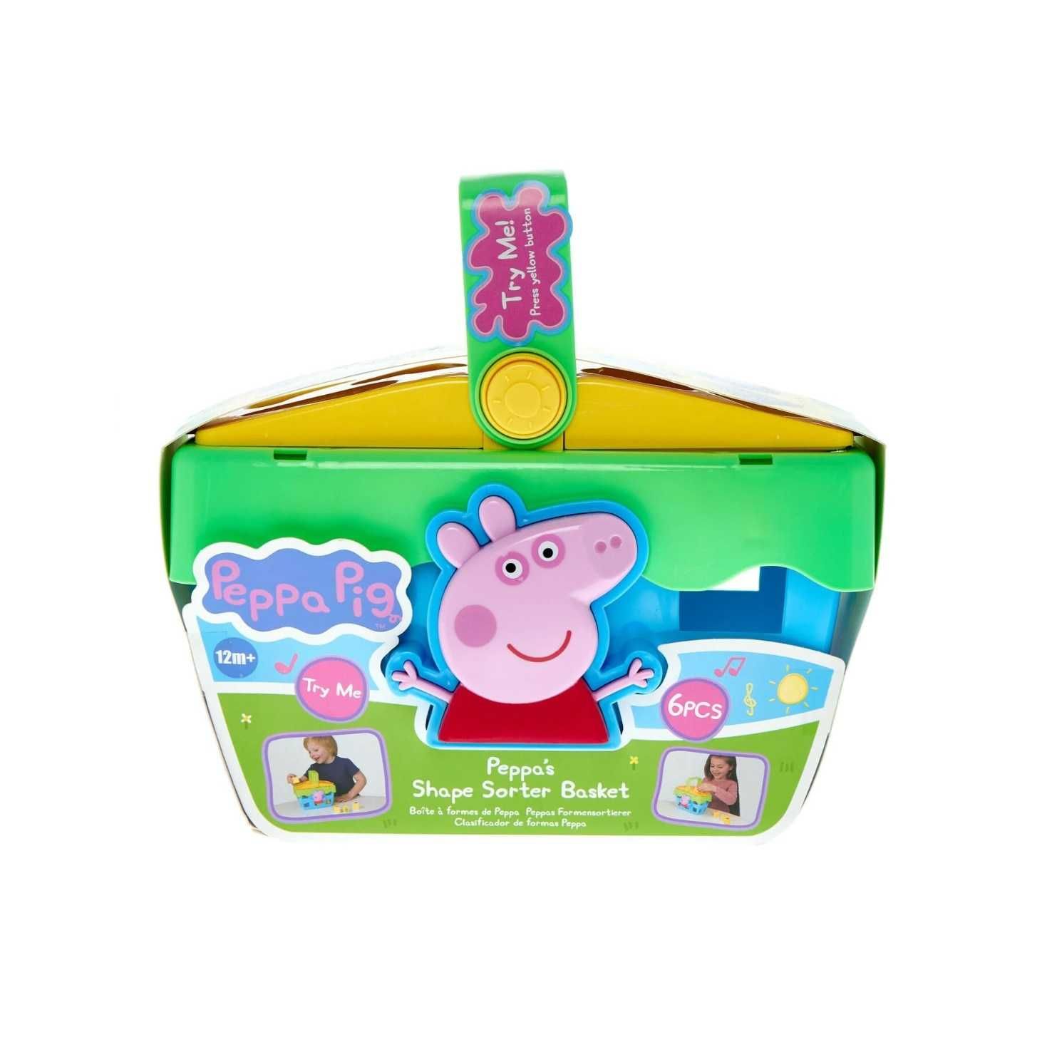 Прасето Пепа Peppa Pig   - Форми в кошница със звук
