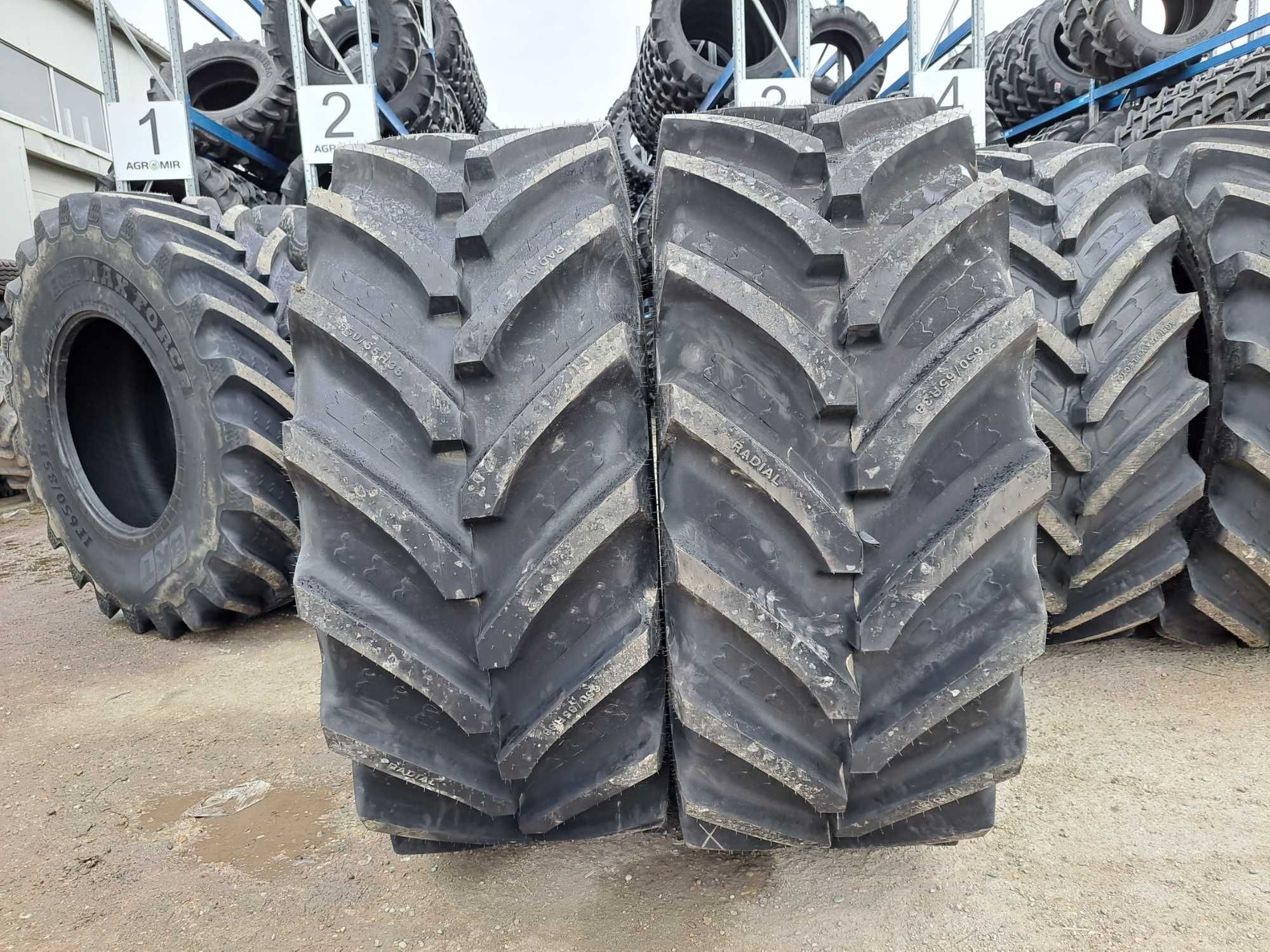 Cauciucuri noi 650/65R38 BKT AGRIMAX CASE MAGNUM spate anvelope