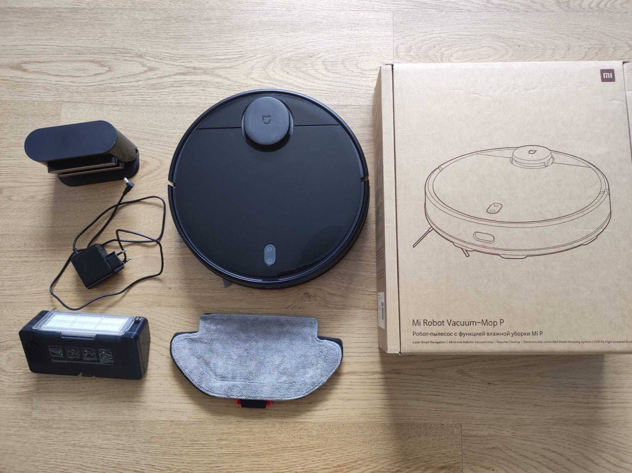 Vand Aspirator robot Xiaomi MI Robot Vacuum Mop P(Pro)-Negru