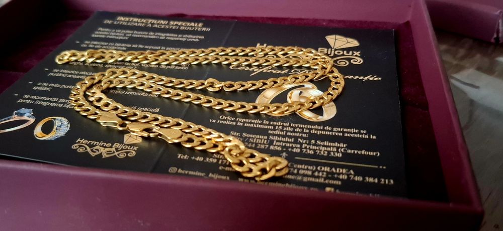 Lănțișor de aur 18k (NOU)