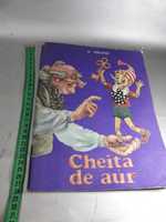 Cheița de aur din1992 Chișinău carte cu povești de A. Tolstoi