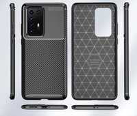 Samsung S20/S21 PLUS Ultra Husa Silicon Carbon Black Mata