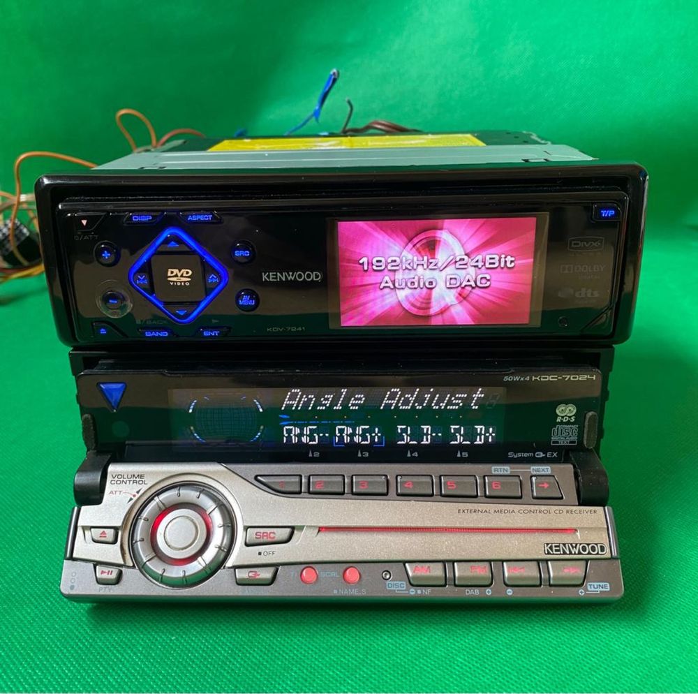 Cd/Dvd player auto Kenwood KDV 7241 adaptor Bt-Usb