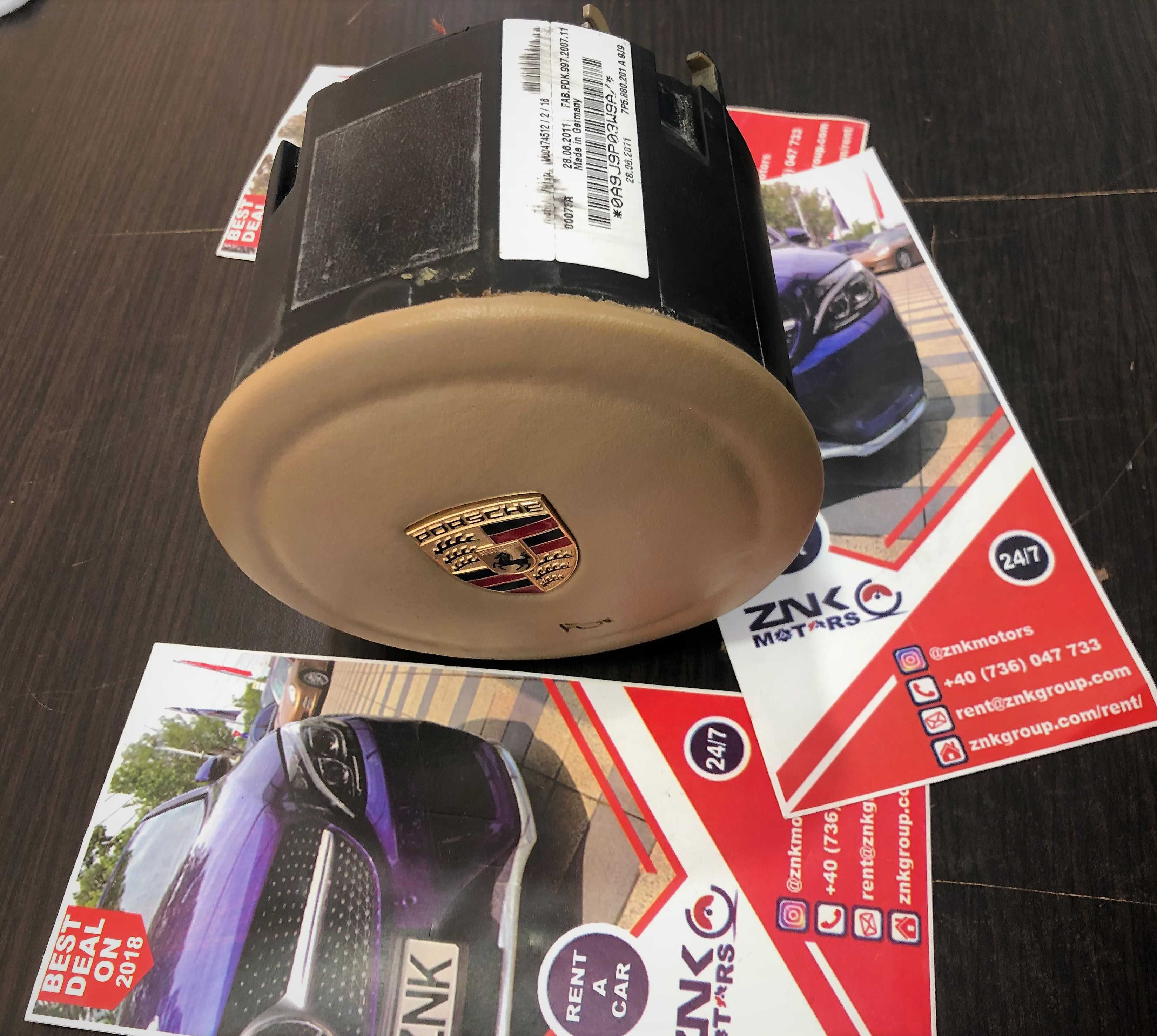 Porsche Cayenne 7p 9y Panamera 970 971 kit airbag volan / centuri