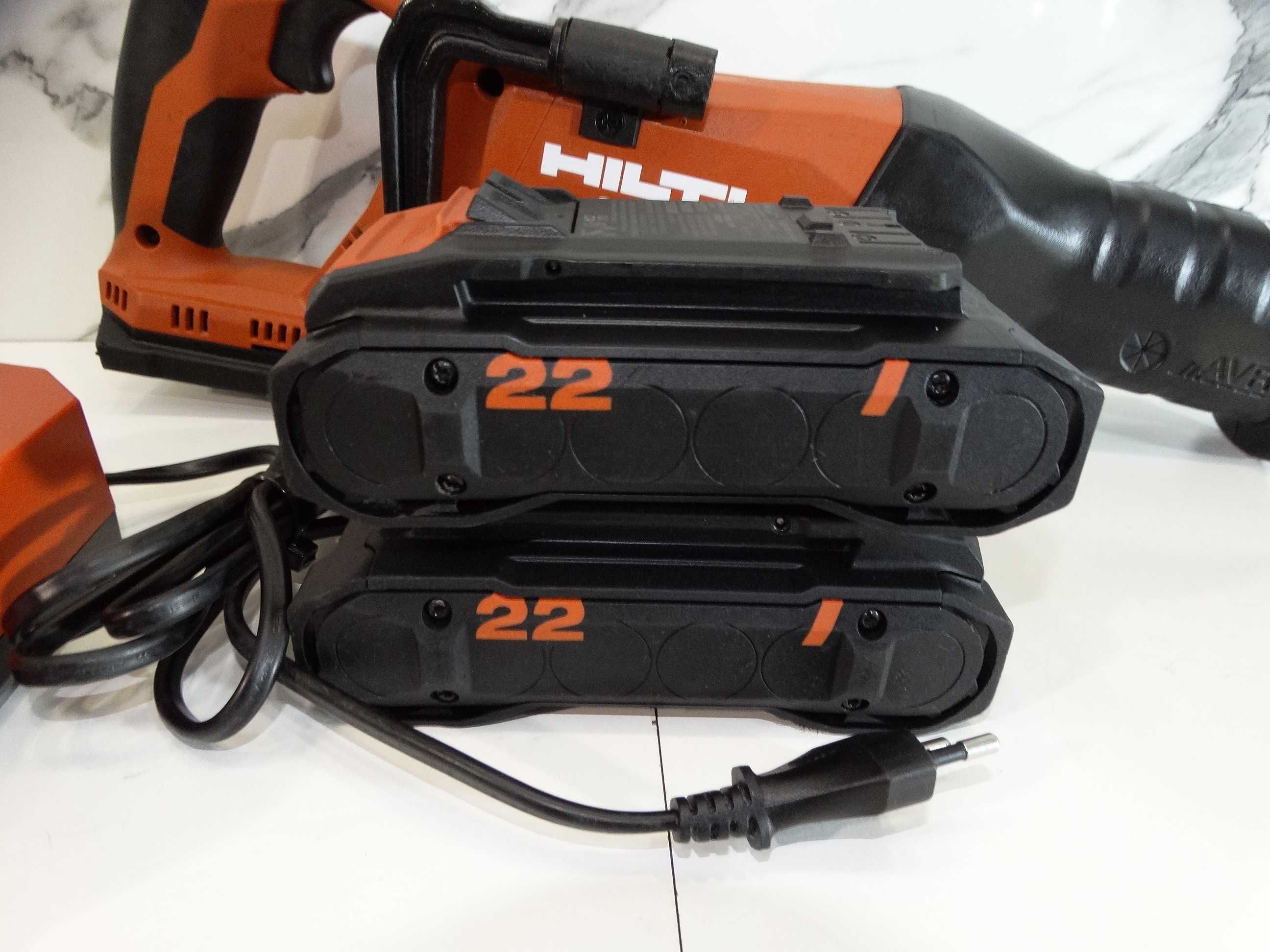 Hilti SR 6 - 22 / Nuron / 2 x 4.0 Ah - Мощен саблен трион