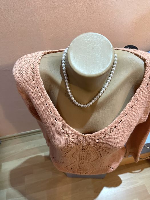Bluza tricot piersica