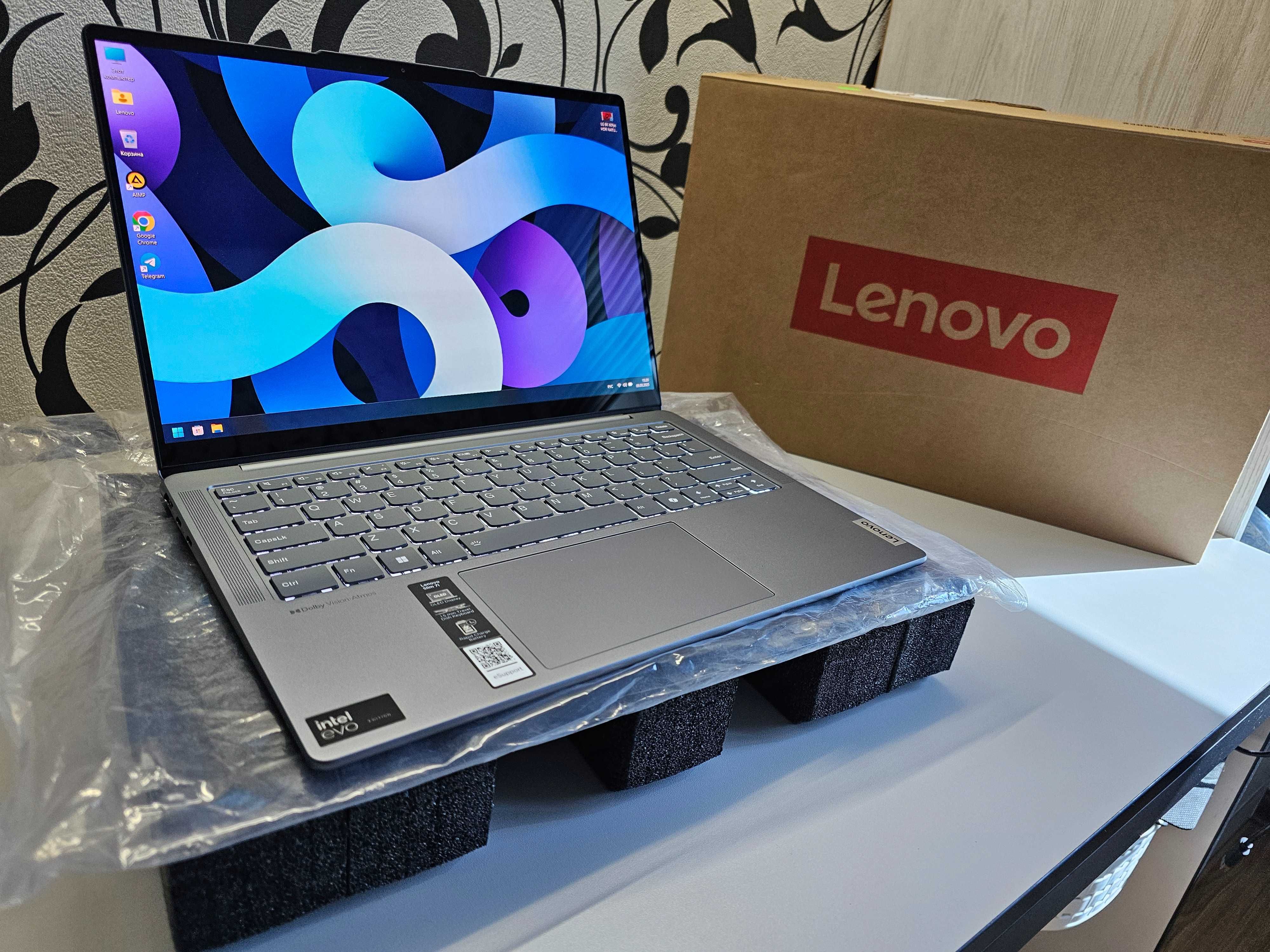ПРОДАМ Lenovo Slim 7 14IMH Ноутбук  Core™Ultra 7-155H/32GB/1TB/14"OLED