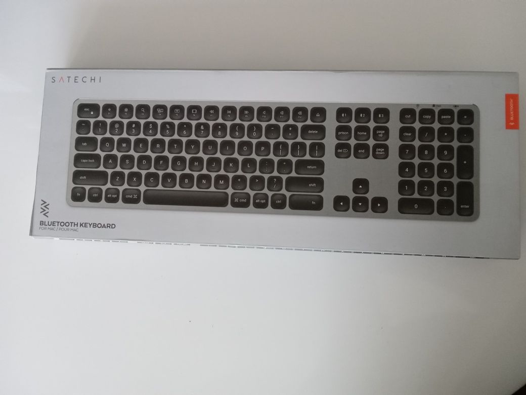 Satechi Aluminum Bluetooth Wireless Keyboard for Mac - US - Space Grey