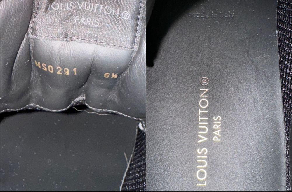 Louis Vuitton Black Runaway Iridescent