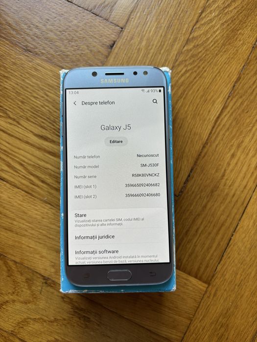 Samsung Galaxy J5 din 2017 de 16 Gb Dual Blue