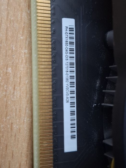 Nvidia gtx 1650 Asus видеокарта