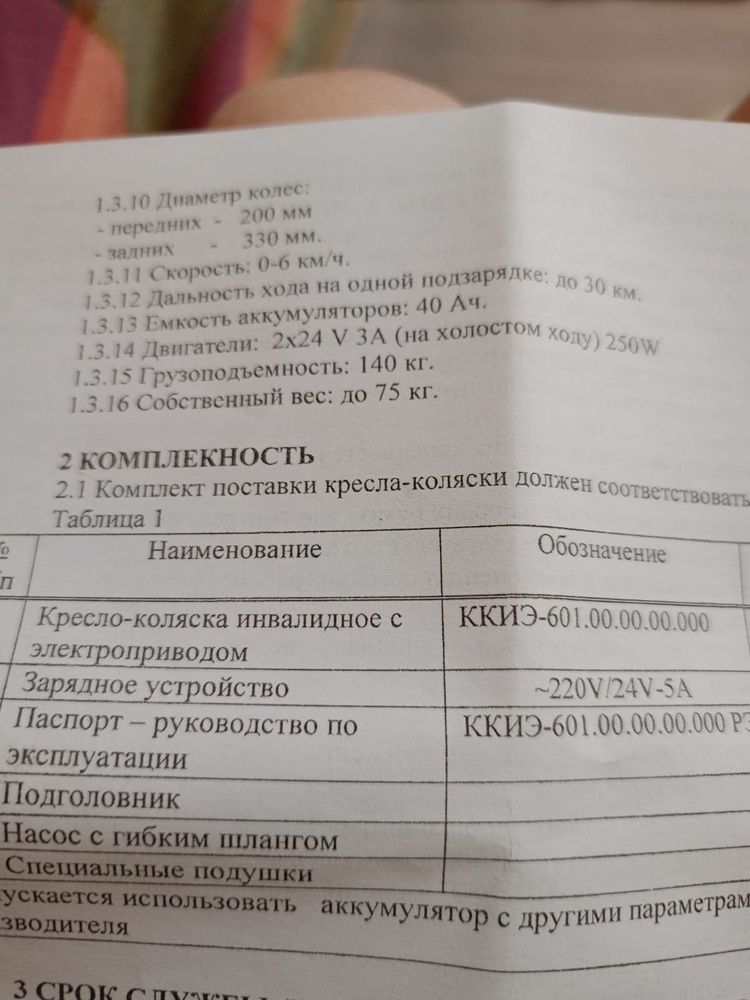 Продам инвалидное кресло электрическое