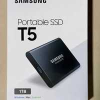 SSD extern portabil SAMSUNG T5 1TB Negru | Nou . Sigilat