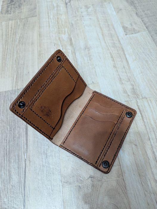 Portofel bărbați din piele naturala lucrat manual