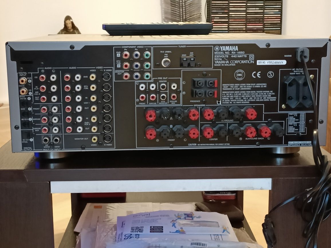 Receiver Yamaha RX-V650