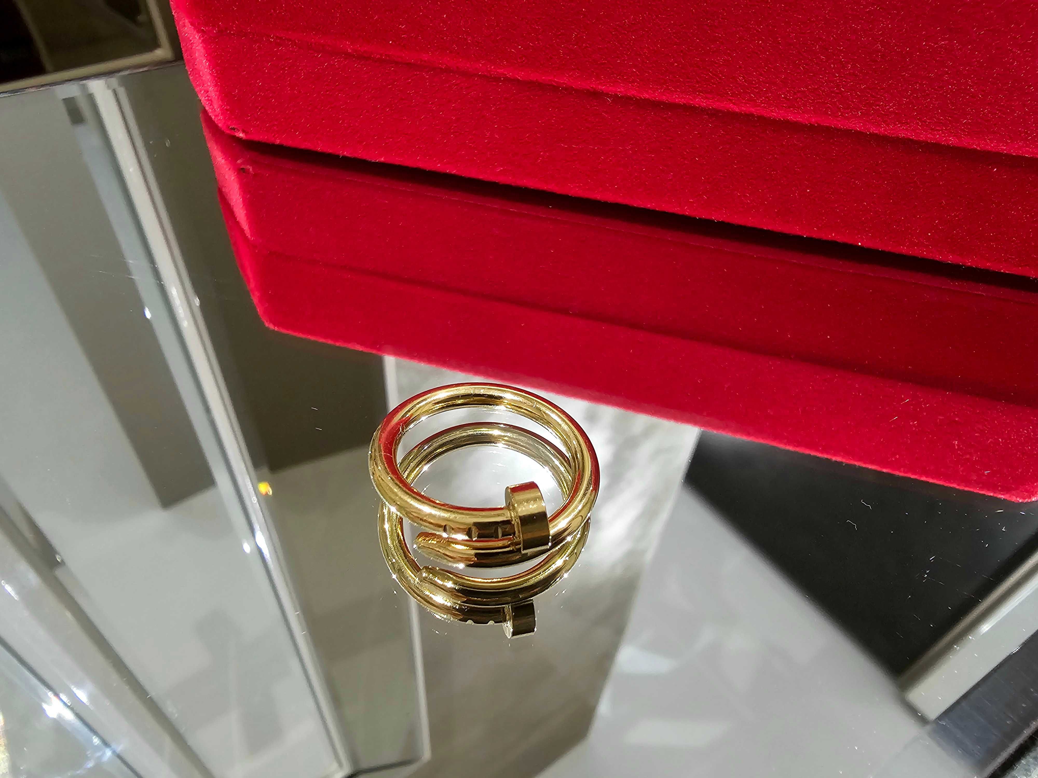 CARTIER Nail Juste un Clou Classic Gold Пръстен Пирон