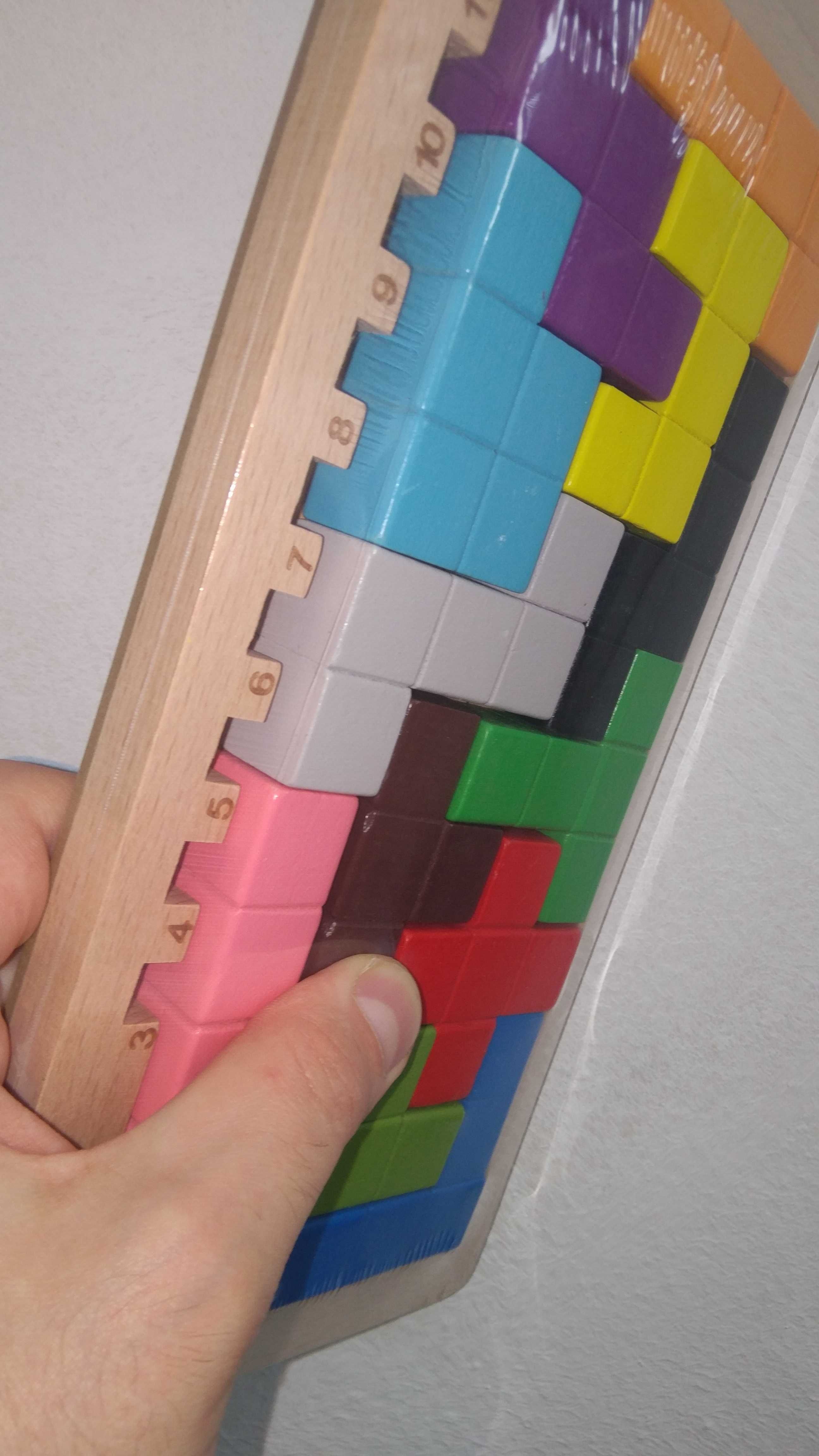 Разграфен модел KATAMINO  Катамино пентамино дървена логическа игра