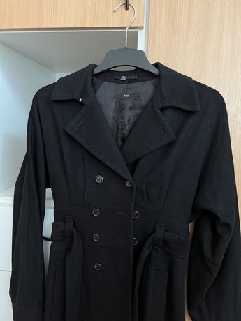 Palton negru BOSS