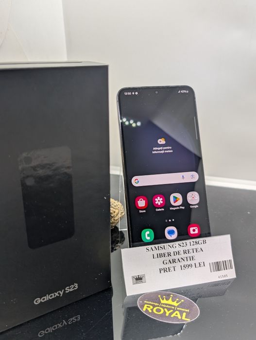 Amanet Royal: Samsung S23/128gb/ FullBox /liber de rețea
