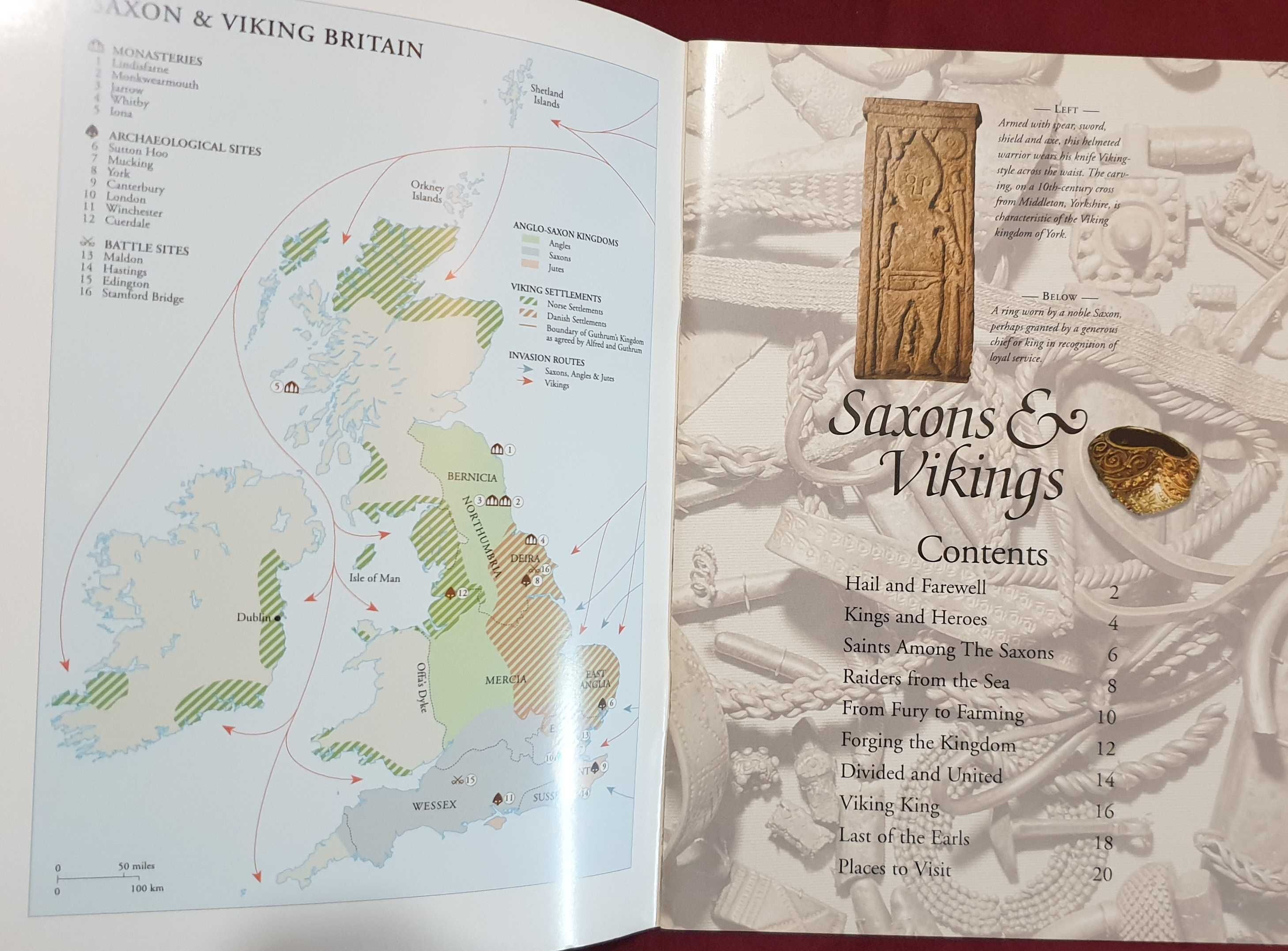 Саксонци и викинги - илюстрирана история / Saxons & Vikings