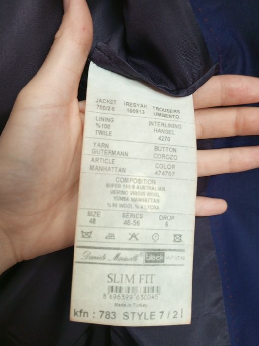 Мужской турецкий пиджак