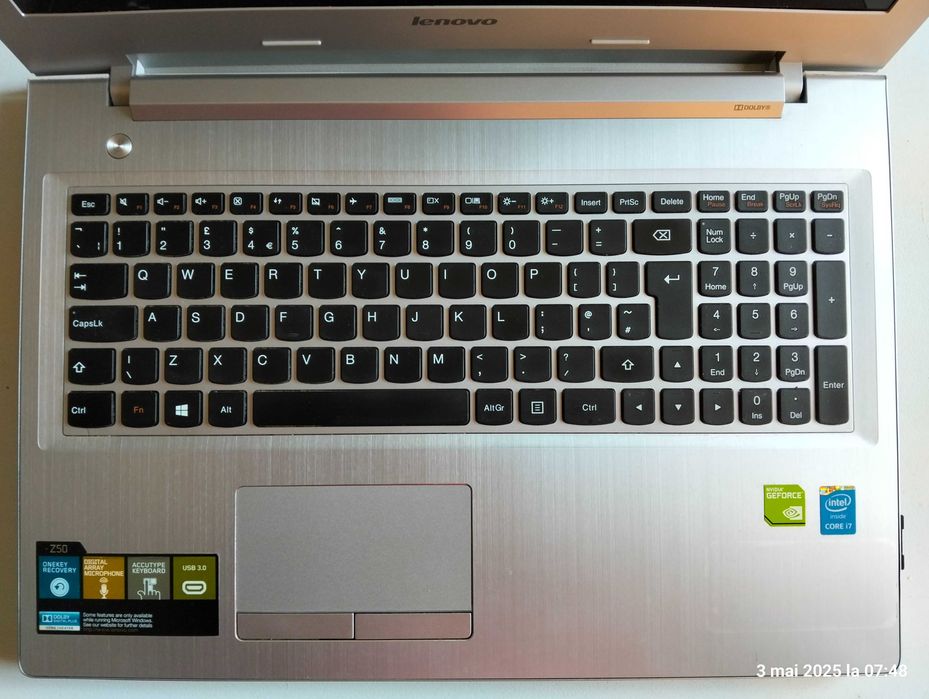 Lenovo ca NOU! i7, 16Gb Ram,Placa video 4Gb Geforce Nvidia