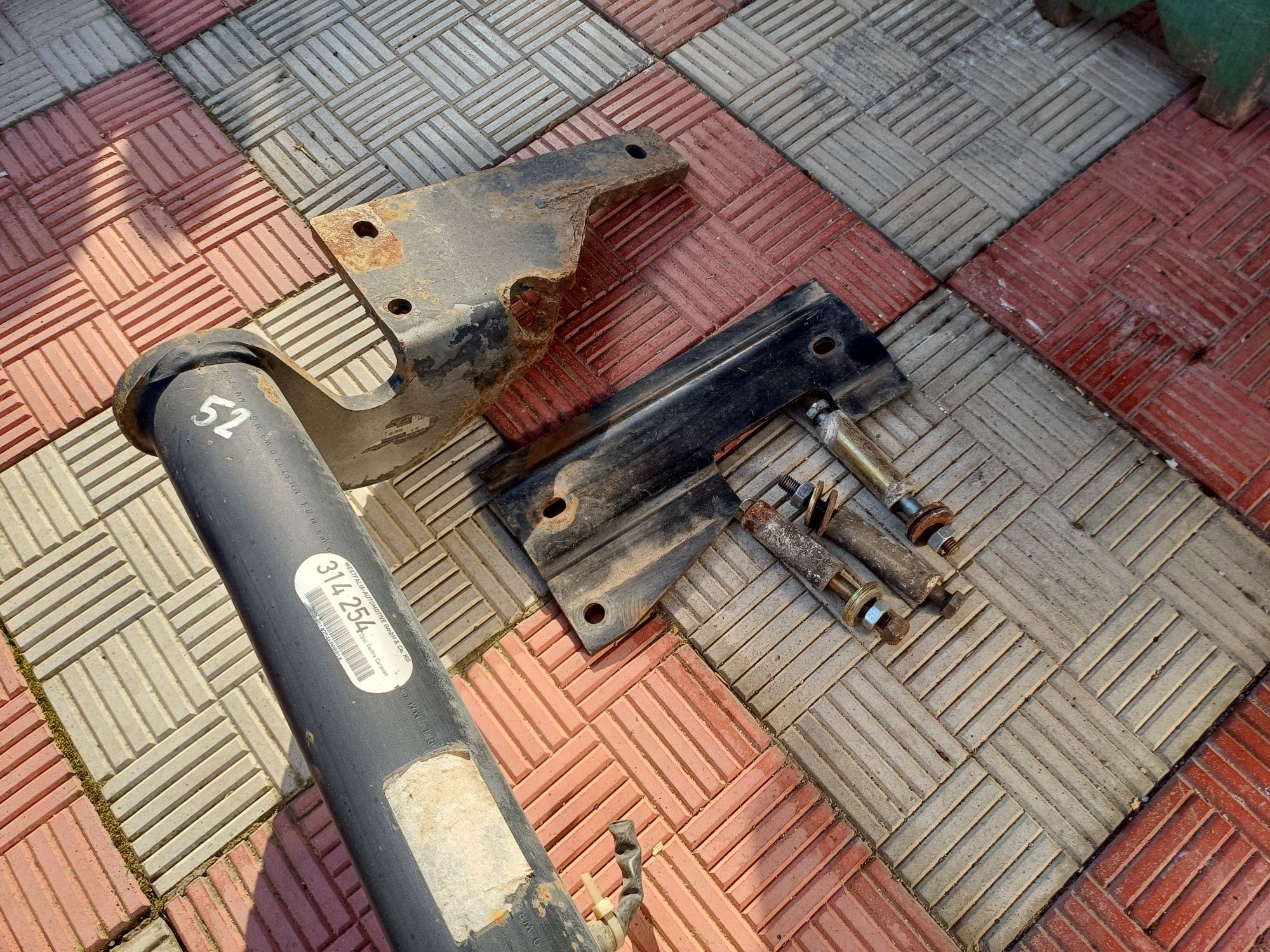 Carlig remorcare Opel Vectra COMPLET