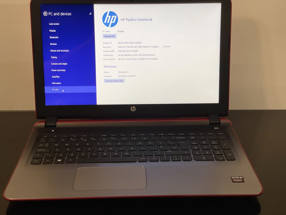 Laptop HP PAVILION nou