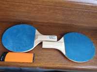 Set 2 palete tenis de masa ping pong miniatură mini colecție copii