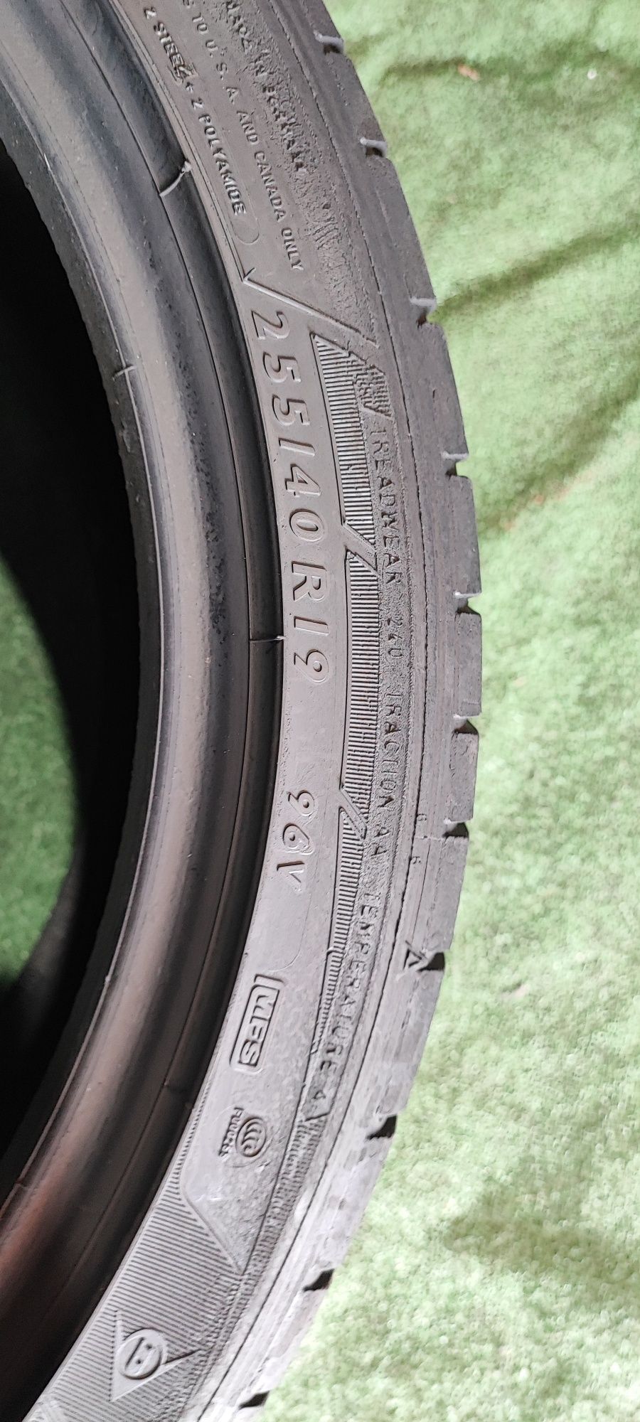 1x255 40 r19 dunlop