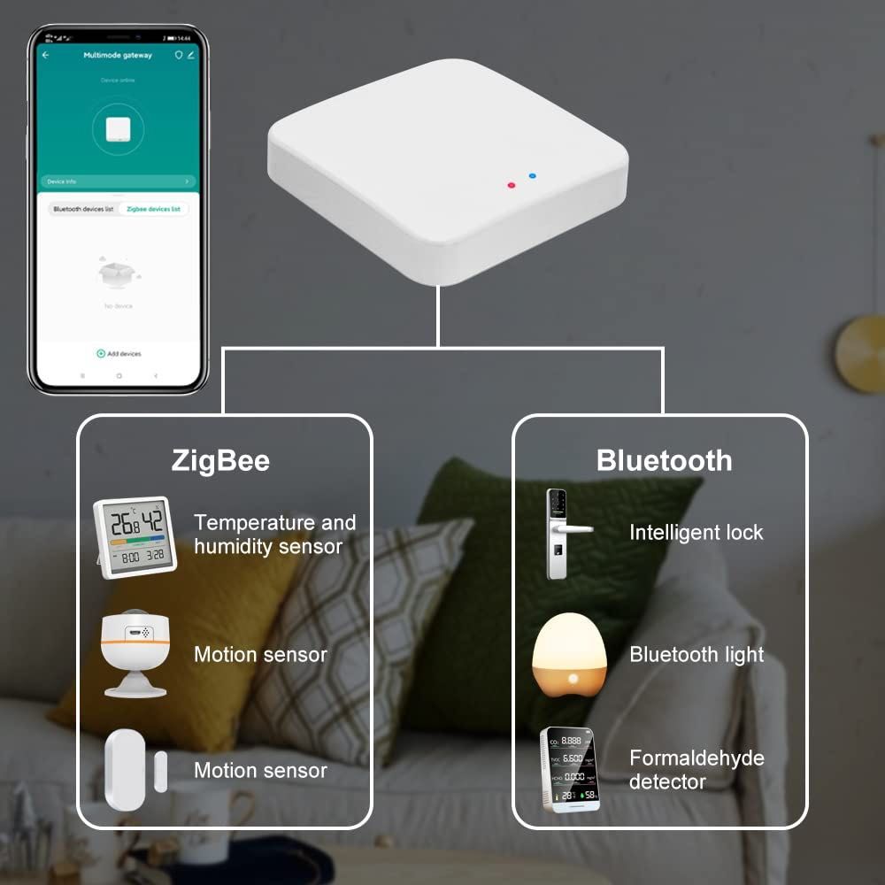 Кетотек Ketotek Zigbee 3.0 хъб/ bridge wifi bluetooth
