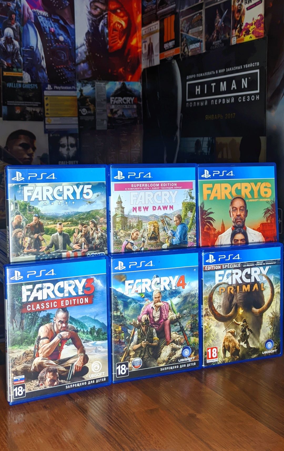 Сборник игр Farcry PS4