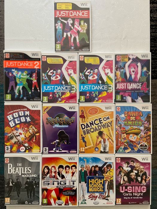Wii si Wii U Mariokart.Sonic.Wii Party.Just Dance.Citiți tot articolul