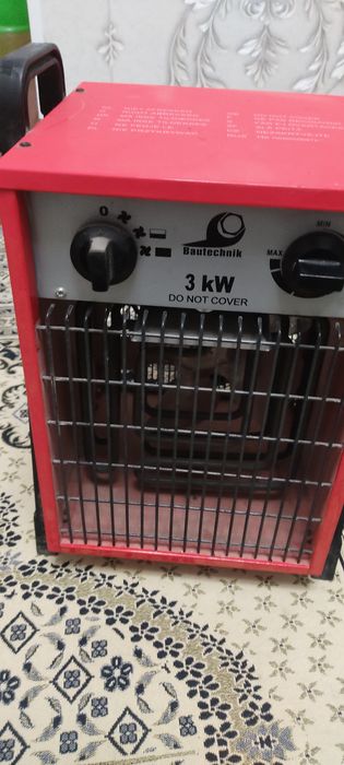 Калорифер обогреватель  3 киловат 220 в