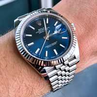 Rolex Datejust 41 Blue Jubilee Bracelet 126334 ЧИСТО НОВ!