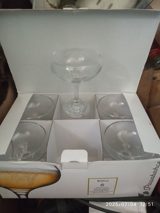 Набор сервизы бокалы