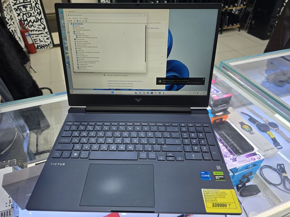 Hp Victus core i5 12450H озу 16gb ssd512gb RTX4050 6gb